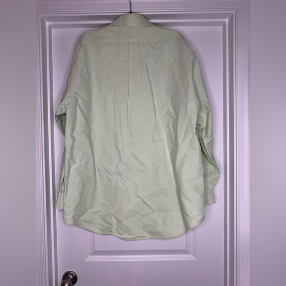 Ralph Lauren Blue Label Men’s Button Up / Button Down Mint Green Shirt - Picture 3 of 4